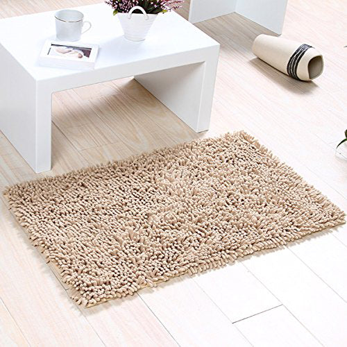 Beige Ultimate Soft Non Slip Bath Mat