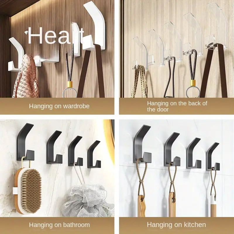 5pcs Set No-Drill Wall Hooks