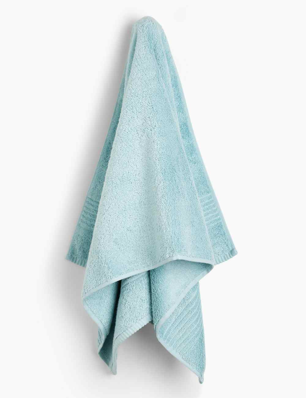 Sky Blue Super Soft Cotton Bath Towel - Adult Size