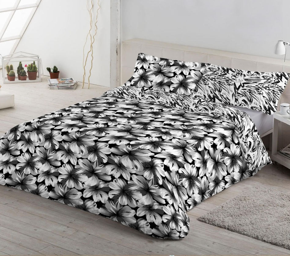 3 Pcs Beautiful King Size Cotton Bed Sheet Set