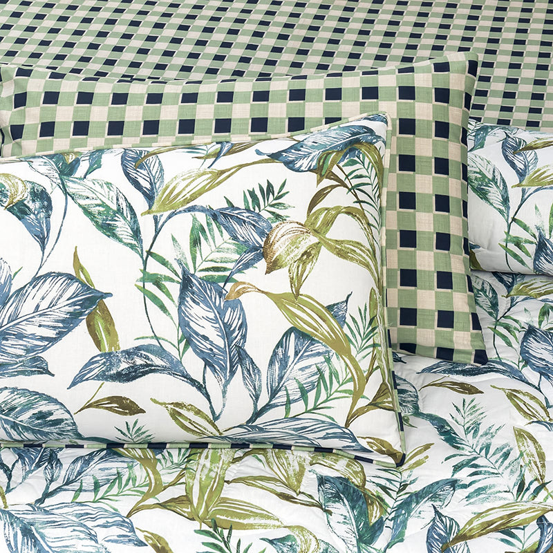 Export Quality Cotton Bed Sheet & Comforter Set