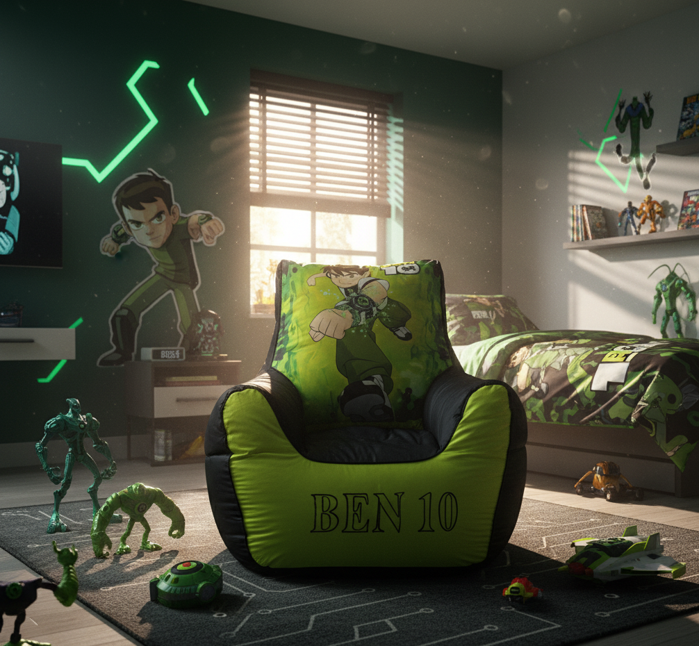 Cute Ben 10 Cozy Bean Bag for Kids