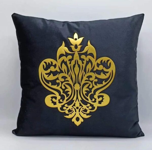 Laser Cut Velvet Sofa Cushion Throw Cover