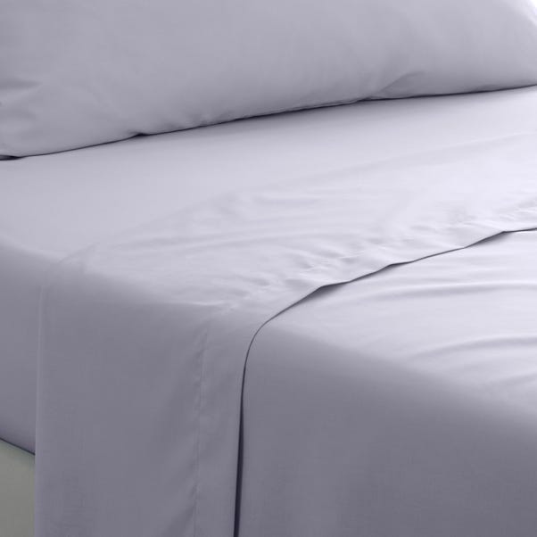 Lavender Pure Cotton Flat Sheet