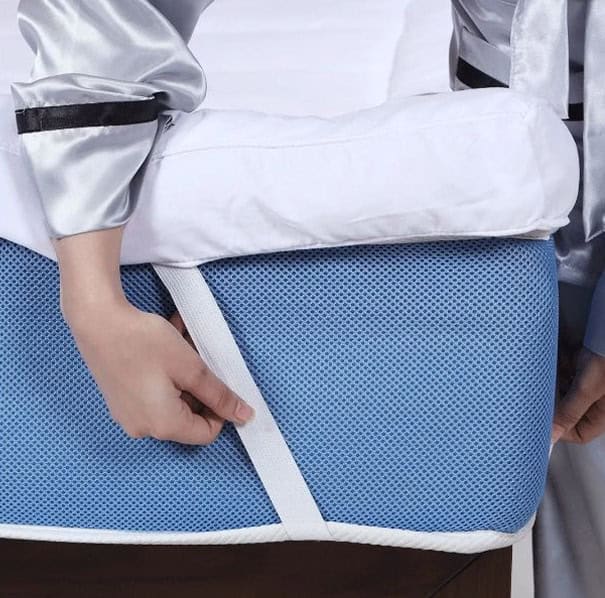 White Premium Single Size Mattress Topper