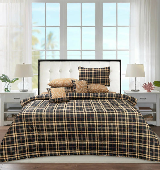 Export Quality Cotton Bed Sheet & Comforter Set