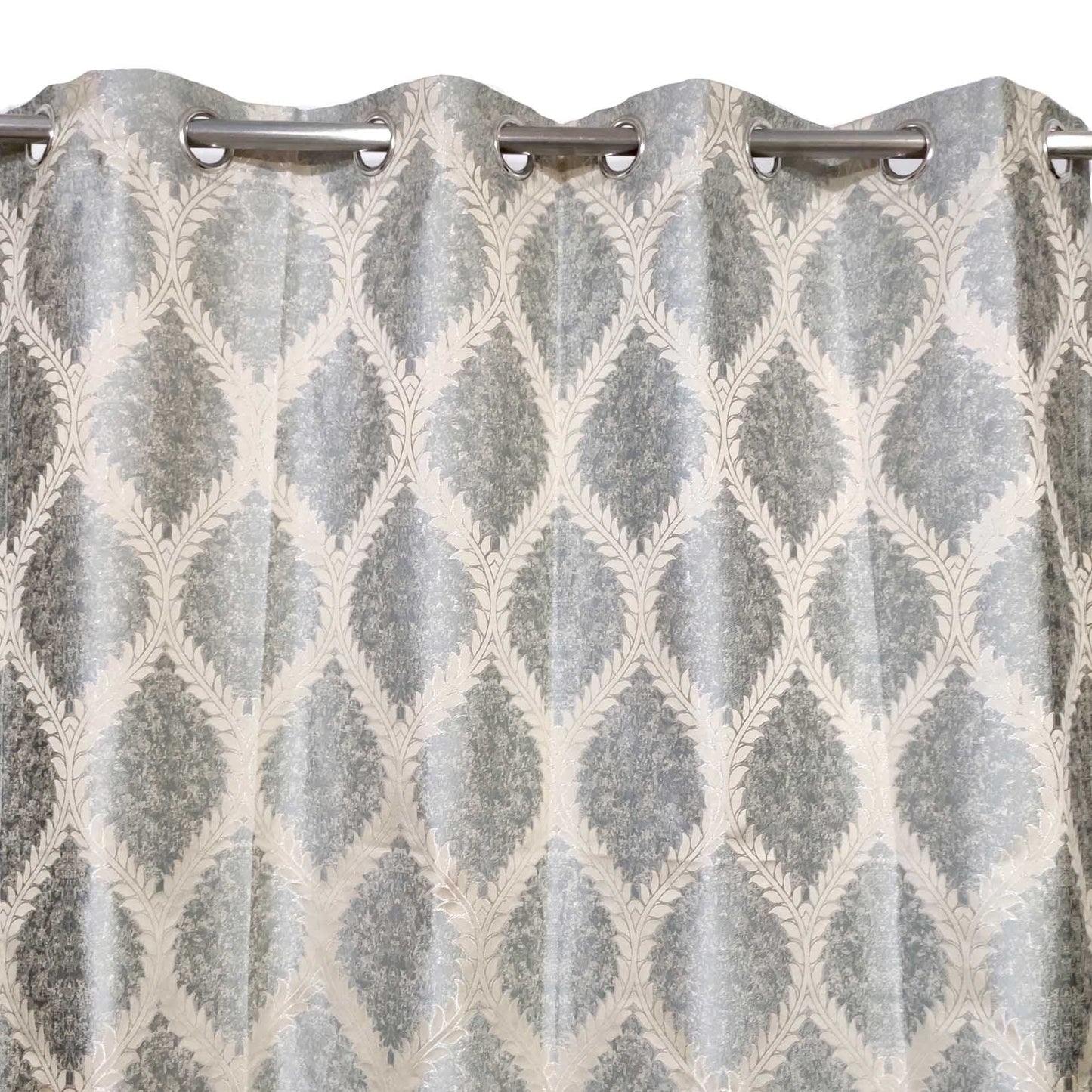 Viscose Ready Made Eyelet Curtain