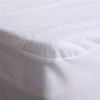 White King Size Stretchy Jersey Mattress Protector