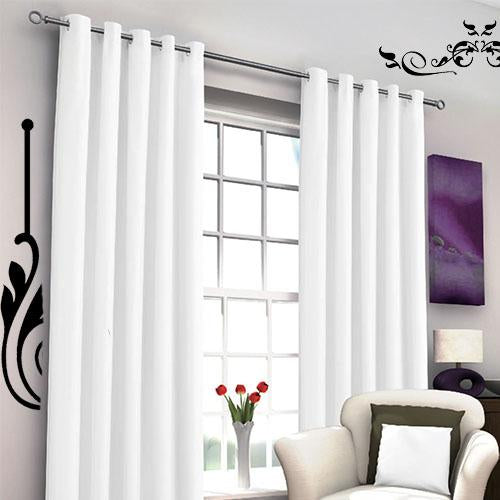 Soft & Supple Velvet Curtains 52 inches Width by 95 inches Length, 2 Pcs