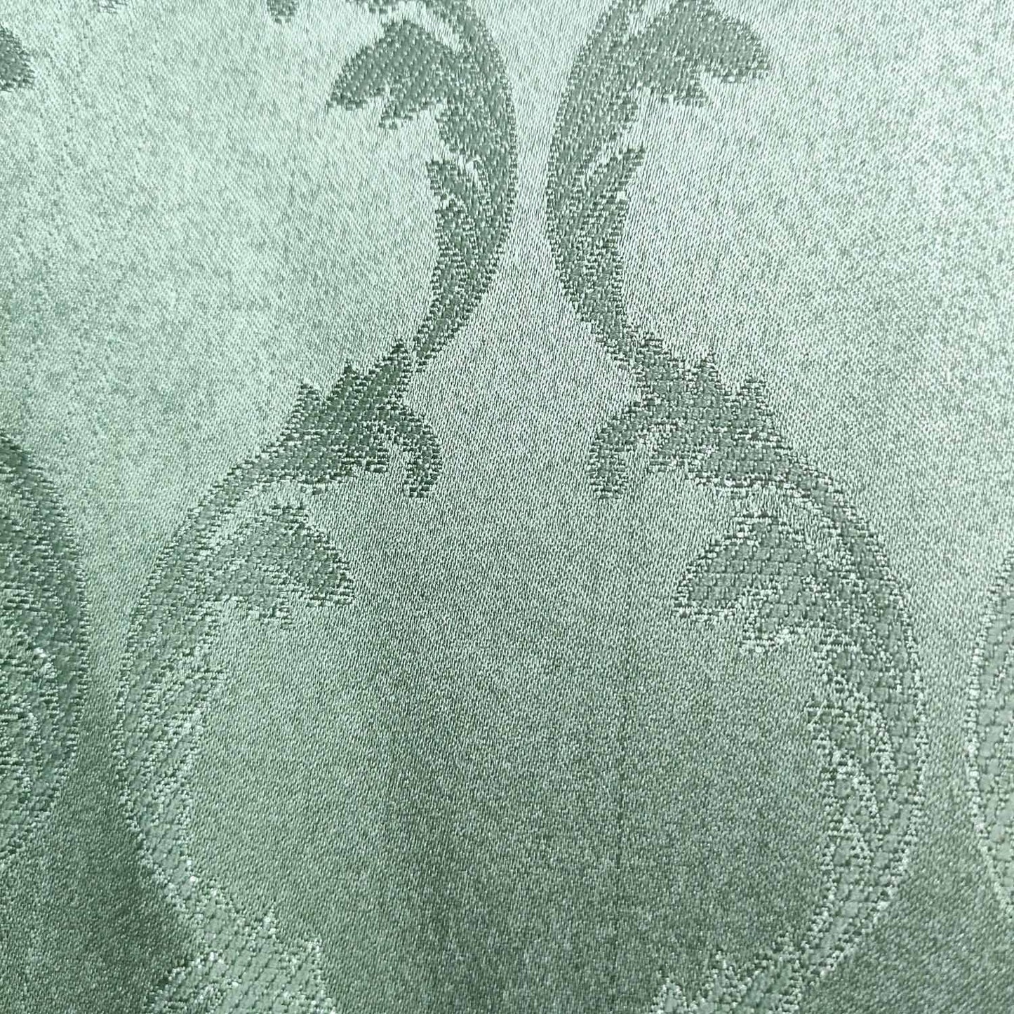 Green Shanghai Grommet Window Curtain