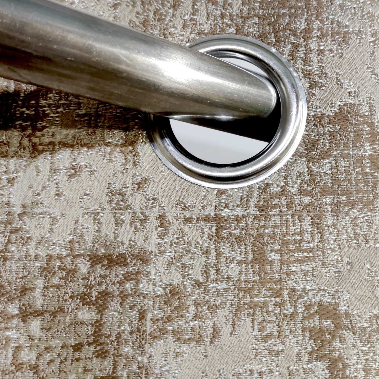 Light Brown Thick Viscose Curtain