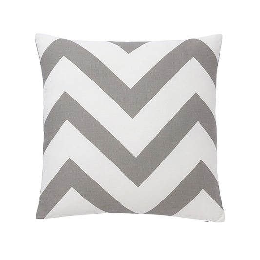 Geometric Pattern Duck Cotton Cushion Cover