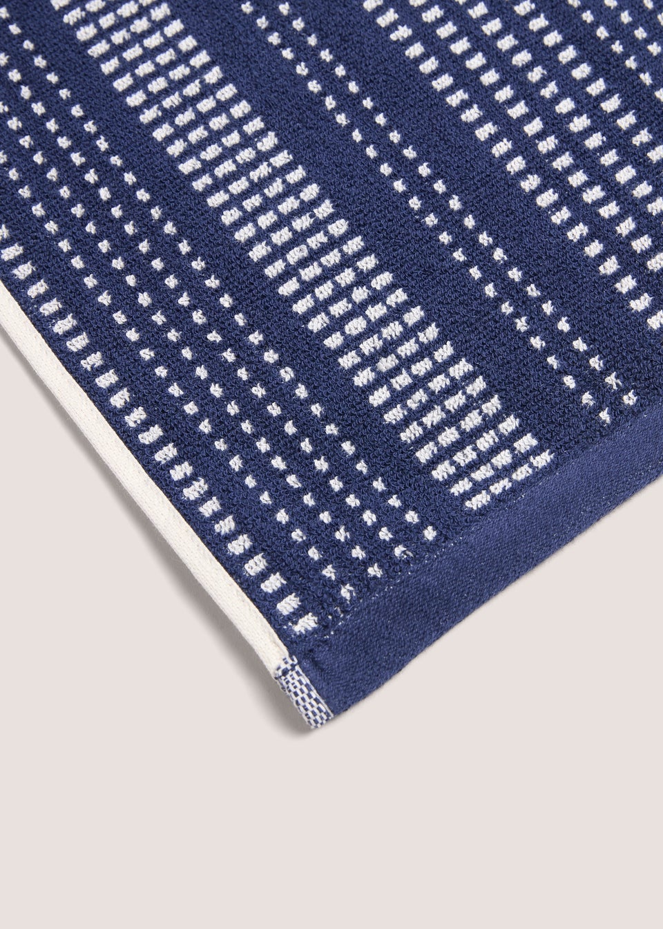 100% Cotton Blue Stripe Towel