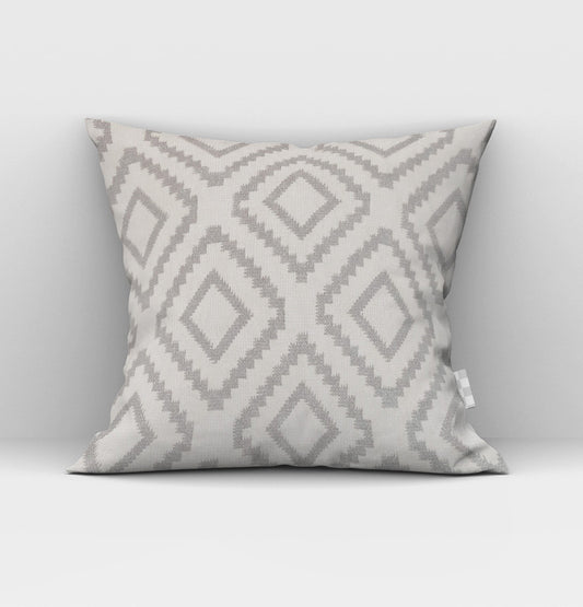 Geometric Print Duck Cotton Cushion Cover