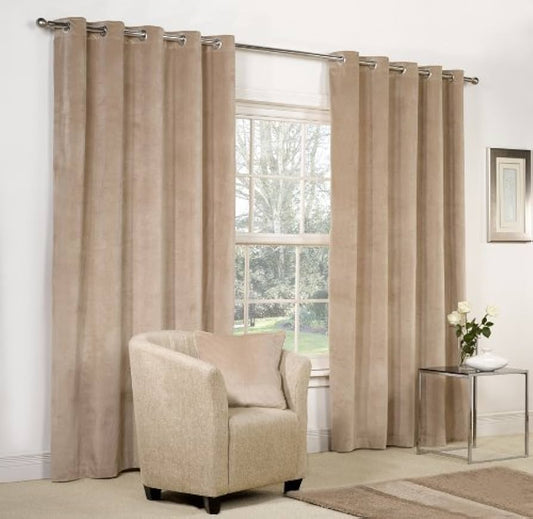 Soft & Supple Velvet Curtains 52 inches Width by 95 inches Length, 2 Pcs