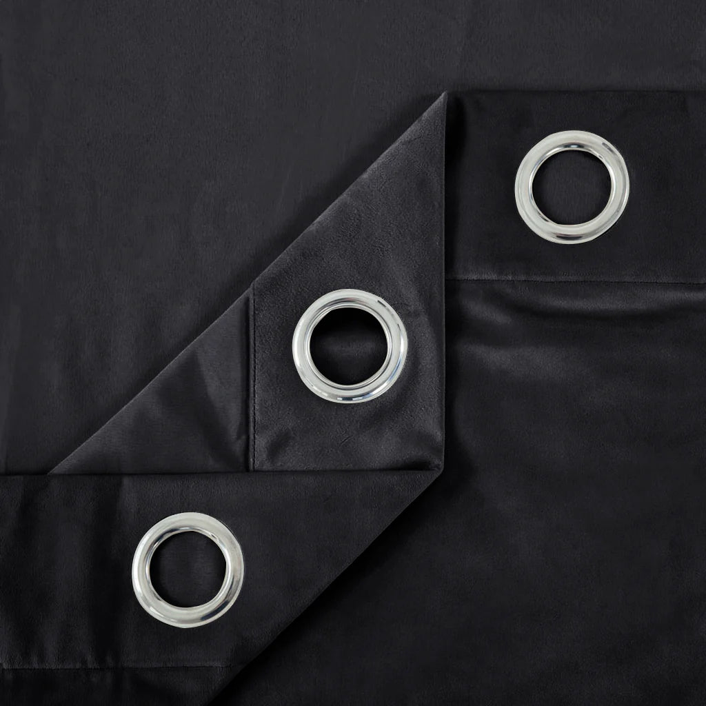Black Premium Quality Velvet Curtains