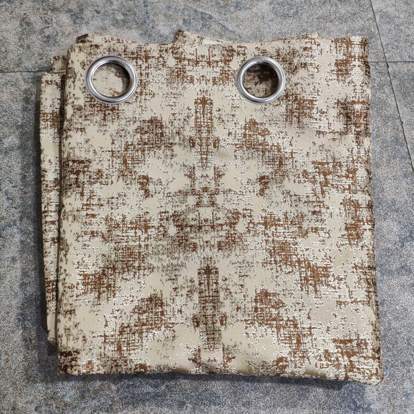 Modern Viscose Eyelet Curtain