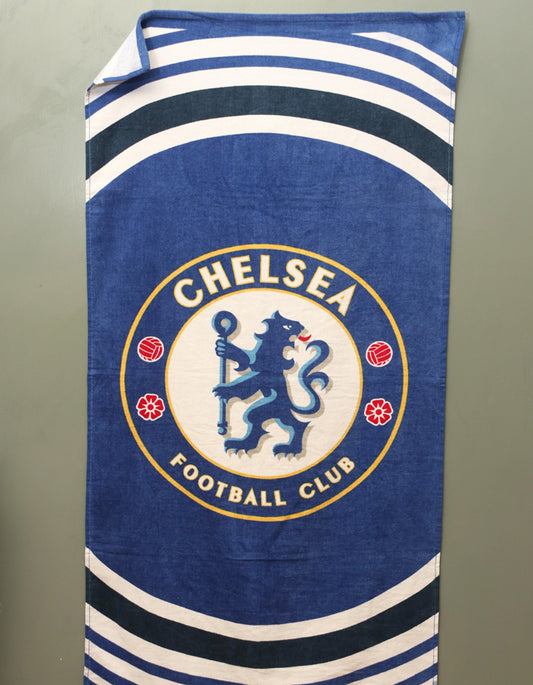 Chelsea Fc Printed Bath Towel