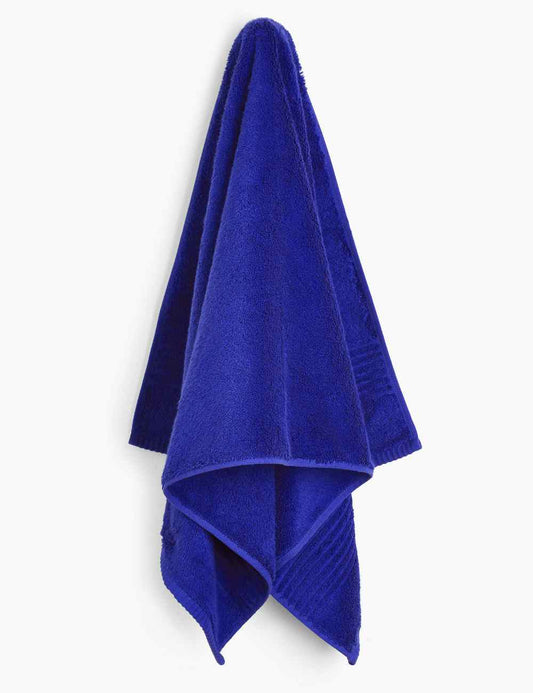 Royal Blue Super Soft Cotton Bath Towel - Adult Size