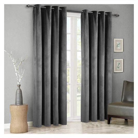 Export Quality Velvet Ready Made Curtains - Pair