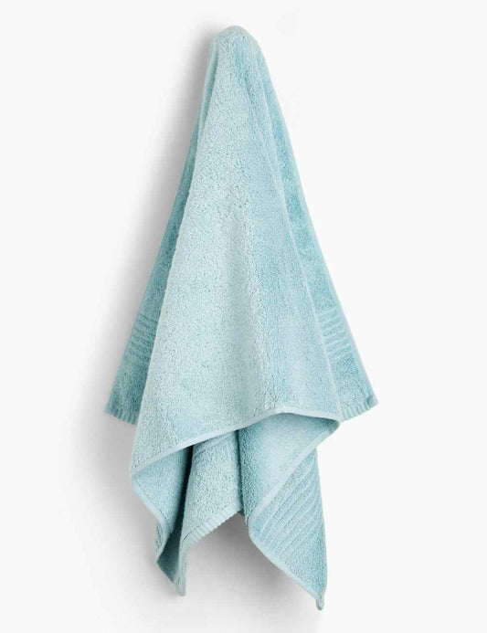 Sky Blue Super Soft Cotton Bath Towel - Adult Size