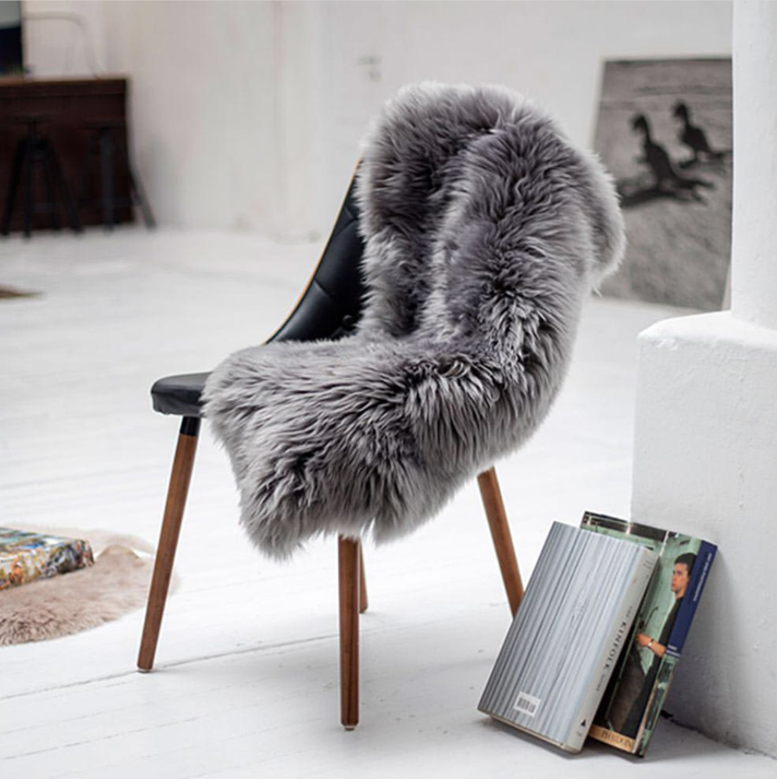 Fluffy Faux Sheep Rug Soft Mat For Living Room