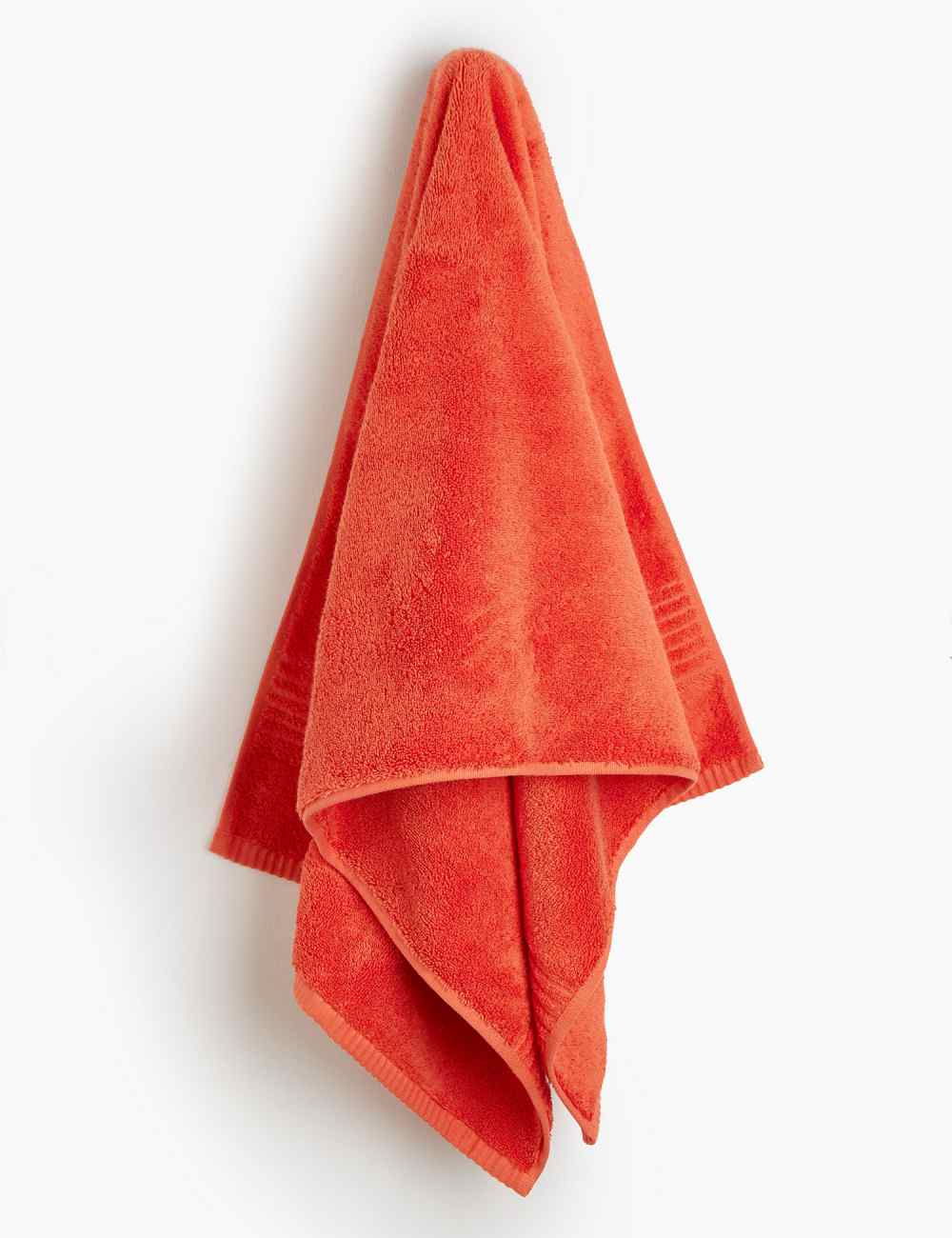 Orange Super Soft Cotton Bath Towel - Adult Size