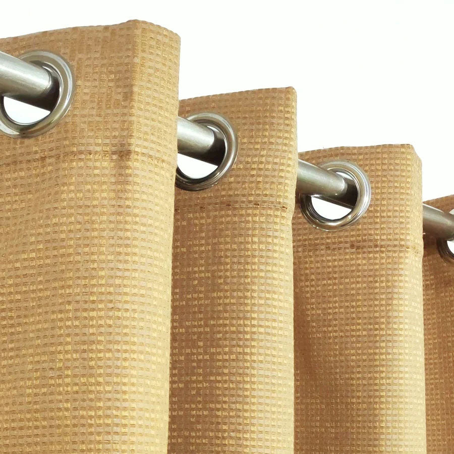 Golden Luxury Jacquard Curtain