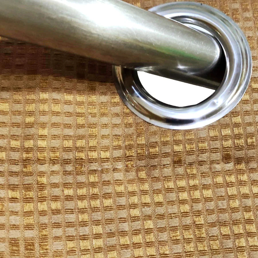 Golden Luxury Jacquard Curtain