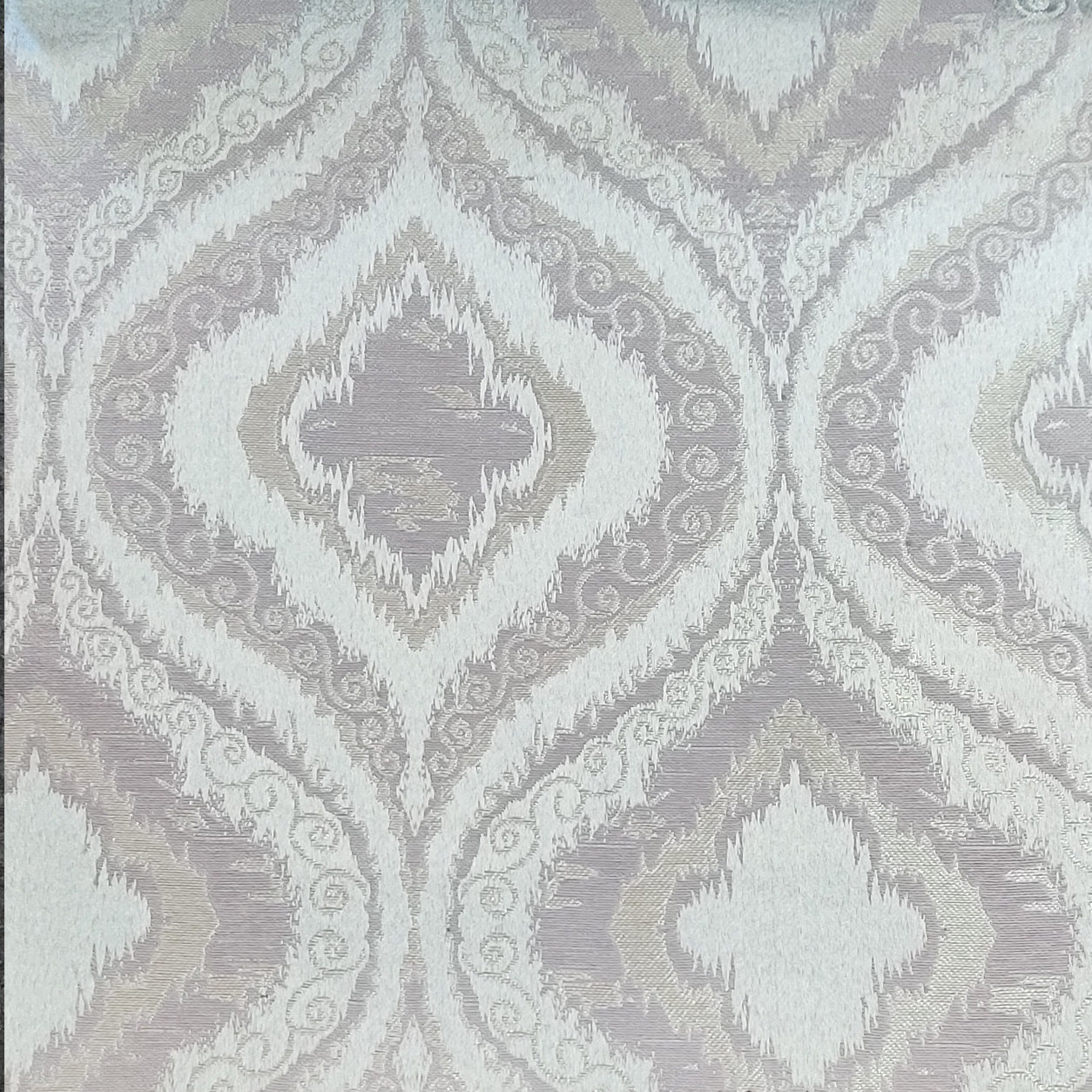 Grey Premium Quality Shanghai Silk Eyelet Curtain - Single Panel (52x95 inch)