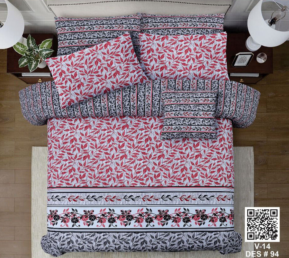 King Size Cotton Bedsheet Set