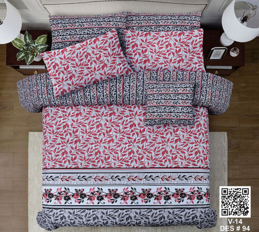 King Size Cotton Bedsheet Set