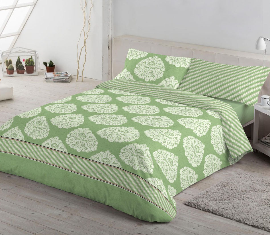 High Quality Cotton Printed Bed Sheet Set