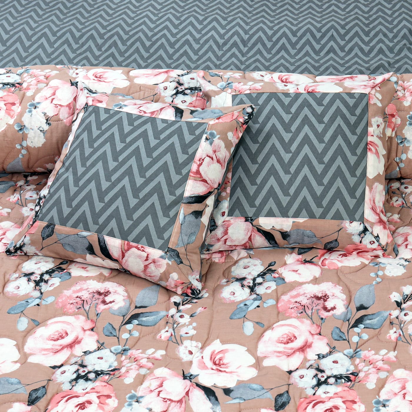 Export Quality Cotton Bed Sheet & Comforter Set