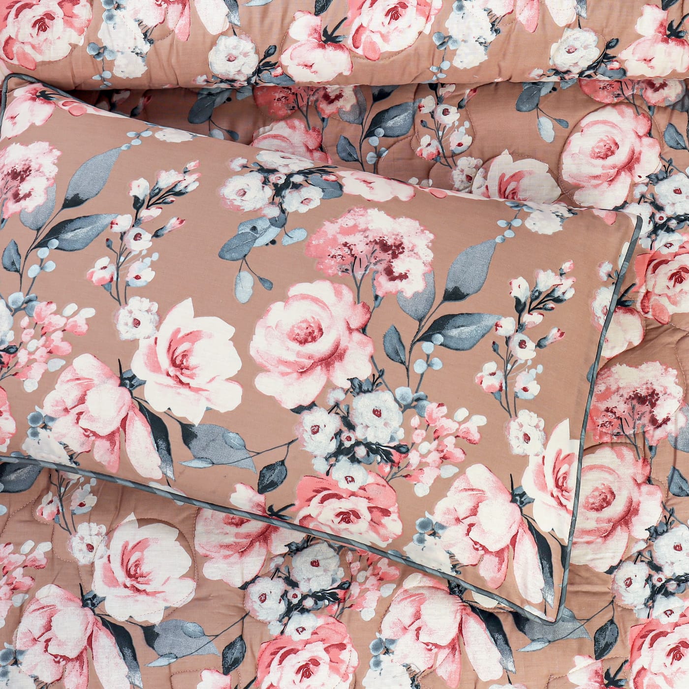 Export Quality Cotton Bed Sheet & Comforter Set