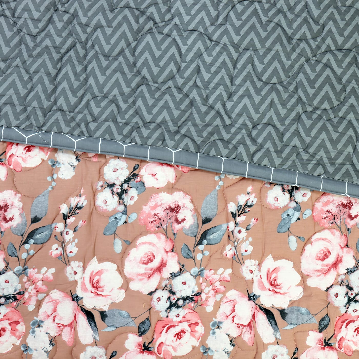 Export Quality Cotton Bed Sheet & Comforter Set