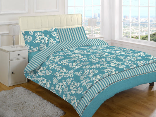 Pure Cotton Single Bed Sheet Set