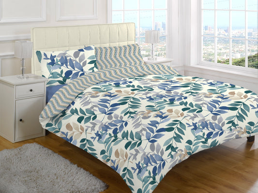 Pure Cotton Single Bed Sheet Set