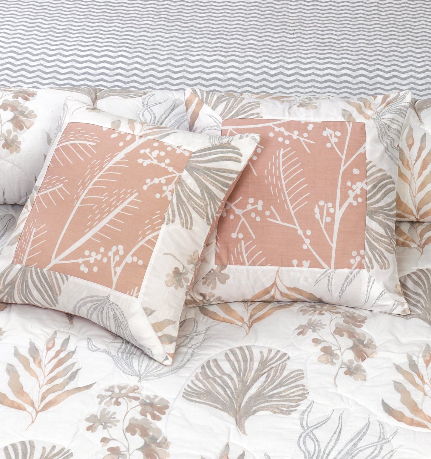 Export Quality Cotton Bed Sheet & Comforter Set