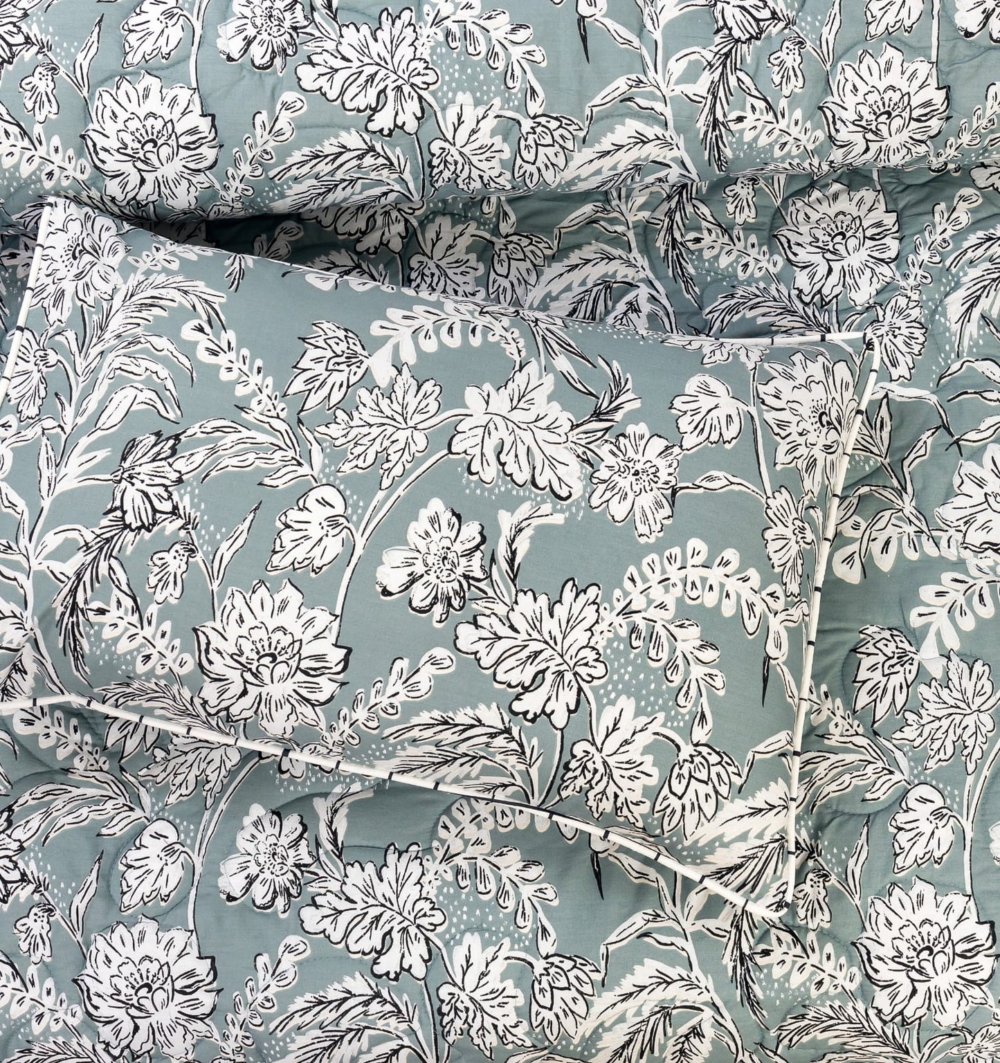 Export Quality Cotton Bed Sheet & Comforter Set