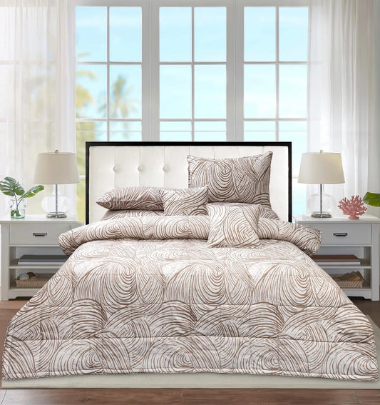 Export Quality Cotton Bed Sheet & Comforter Set