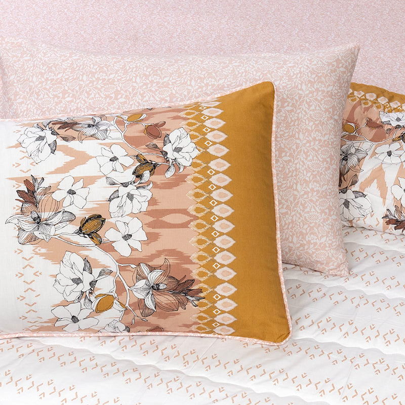 Export Quality Cotton Bed Sheet & Comforter Set