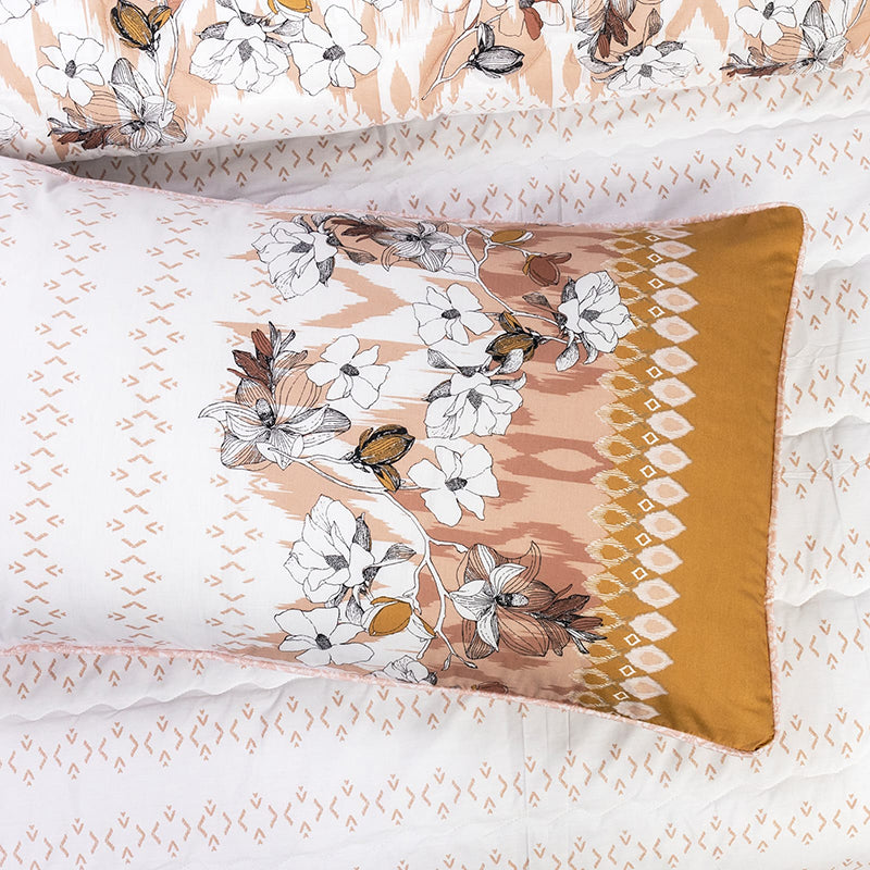 Export Quality Cotton Bed Sheet & Comforter Set