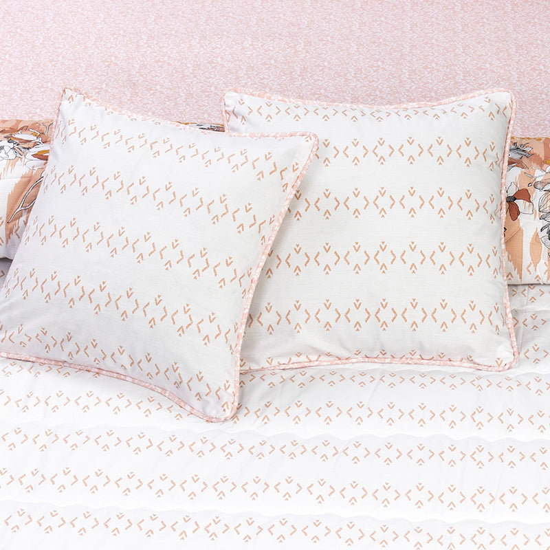 Export Quality Cotton Bed Sheet & Comforter Set