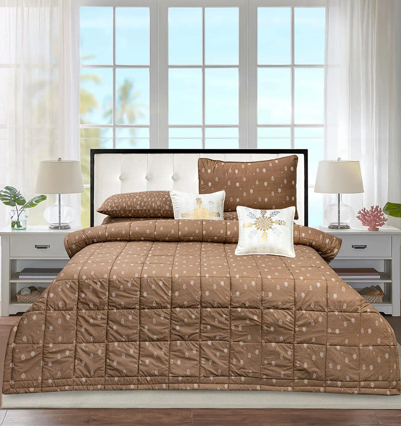 Export Quality Cotton Bed Sheet & Comforter Set