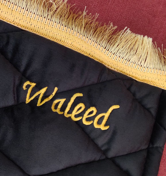 Premium Quality Handmade Customized (Name) Prayer Mat