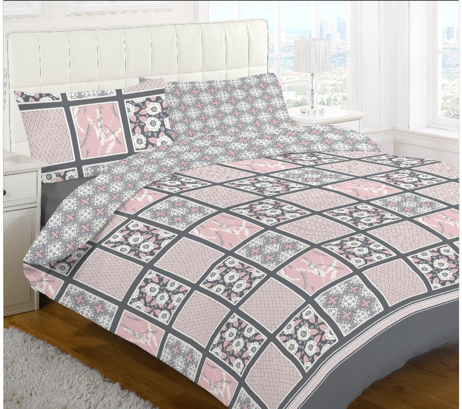 Pure Cotton Double Bed Sheet Set