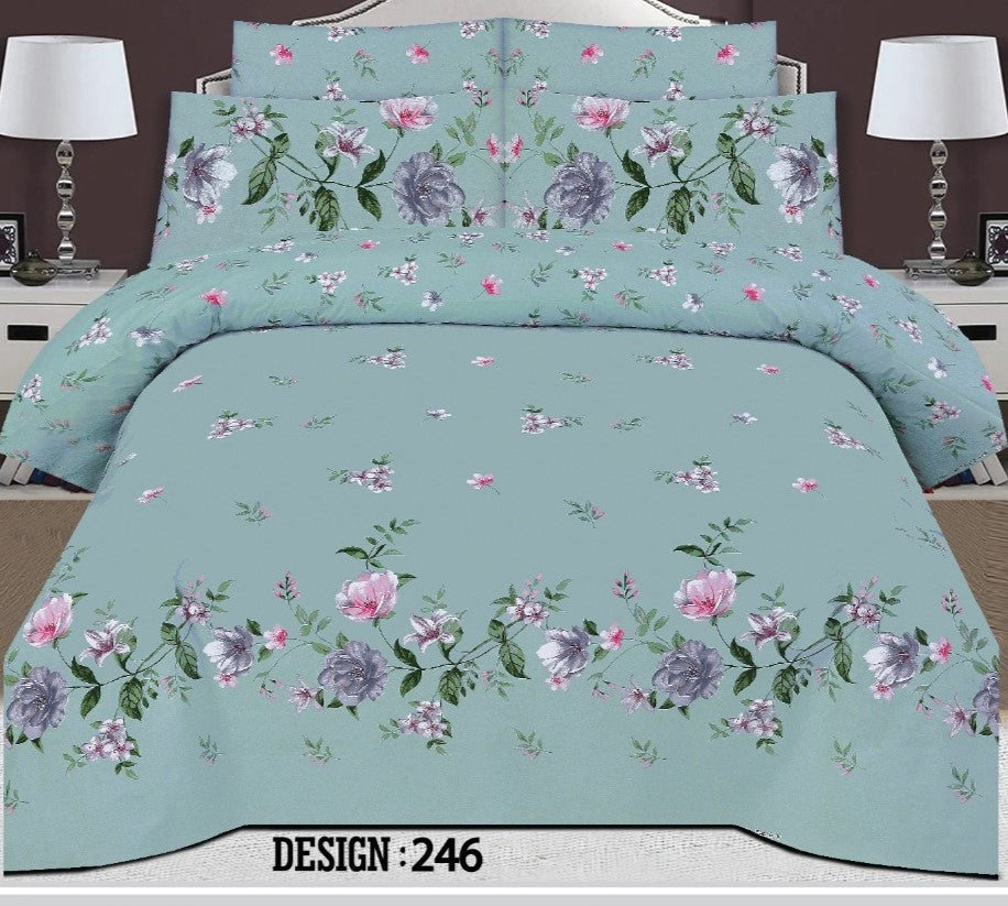8 Piece High Quality Cotton Duvet Cover Set