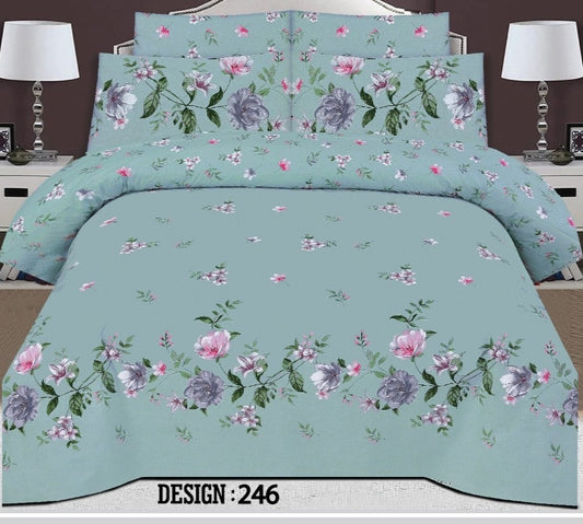8 Piece High Quality Cotton Duvet Cover Set