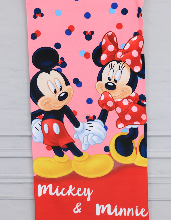 Mickey & Minnie Kids Cotton Towel